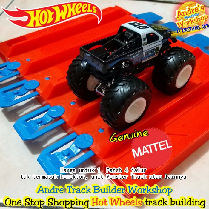 Hotwheels track Monster Truck Patch ori Mattel Hot Wheels track