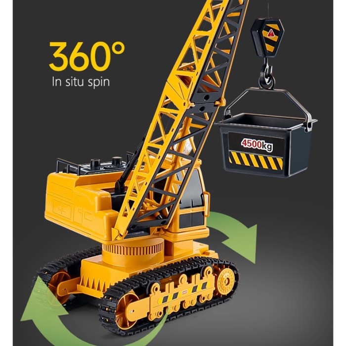 FLASH SALE MAINAN EDUKASI ANAK REMOTE CONTROL TRUCK KONSTRUKSI JUMBO TERBARU