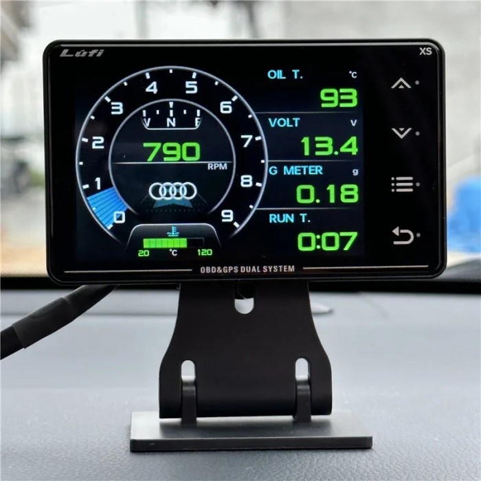 LUFI XS OBD2 + GPS gauge multi display free update Original