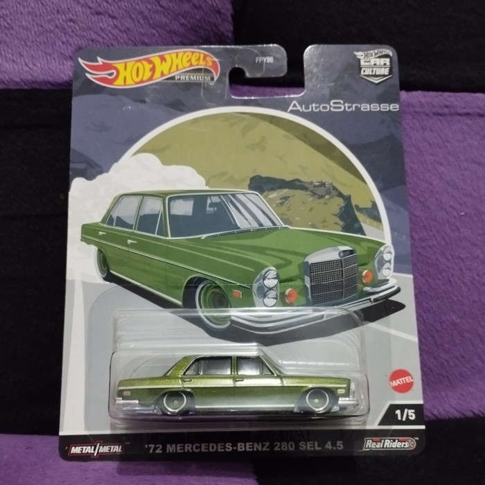 DISKON SPESIAL HOT WHEELS MERCEDES-BENZ 280 SEL 4.5 AUTOSTRASSE TERMURAH