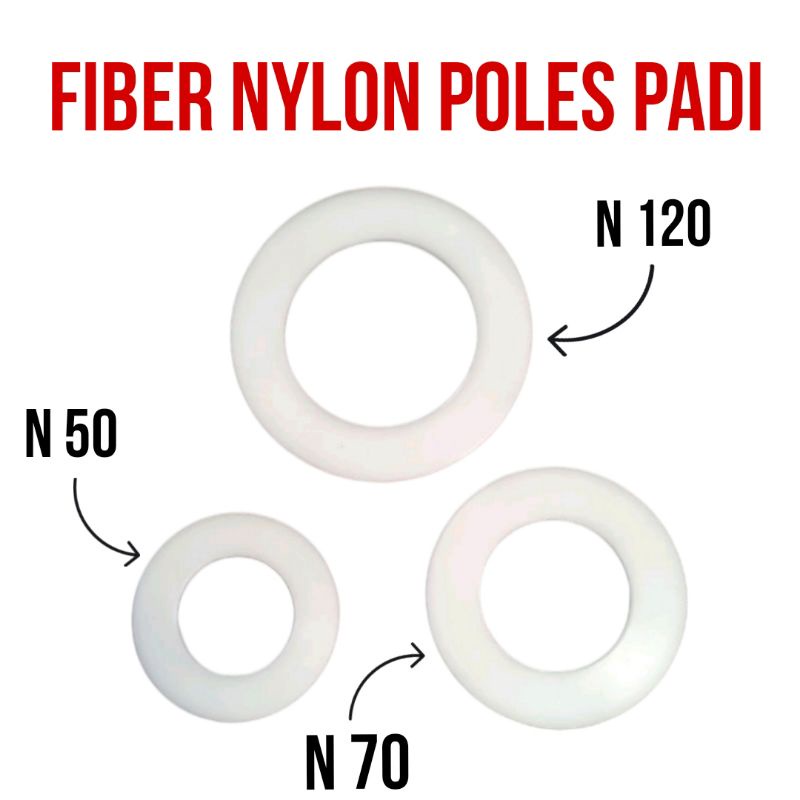 Fiber Viber Piber As Utama Mesin Poles Beras N50 N70 N120