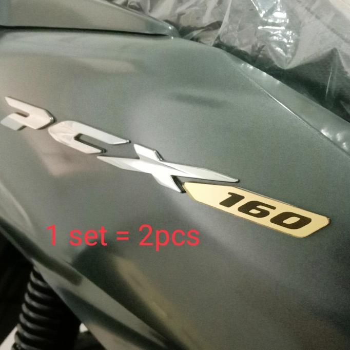 Emblem 160 Untuk Pcx 160 - "160" (Tdk Termasuk Tulisan Pcx) Original