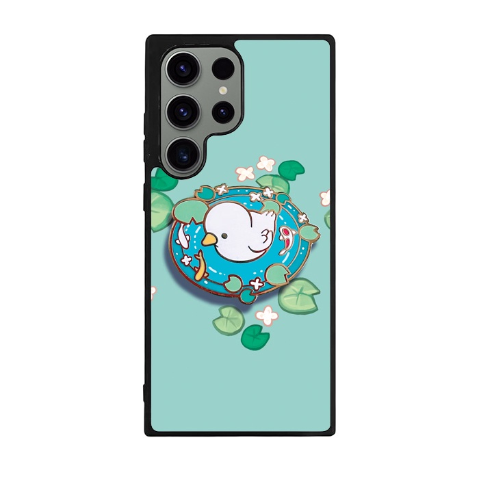 Casing Case TPU Samsung Galaxy S23 S22 S21 S20 S10 S9 S8 FE Plus Ultra 5G Duck FM512
