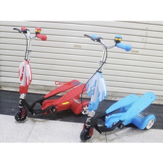 Scooter genjot pedal skuter otopet VITA WINGS LED LAMPU+MUSIK ORIGINAL