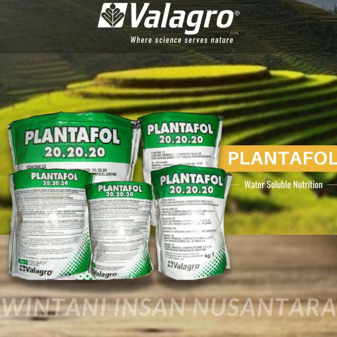 BARU  Pupuk NPK - Pupuk Padat Valagro PLANTAFOL 20.20.20 (NPK) isi 1 Kg
