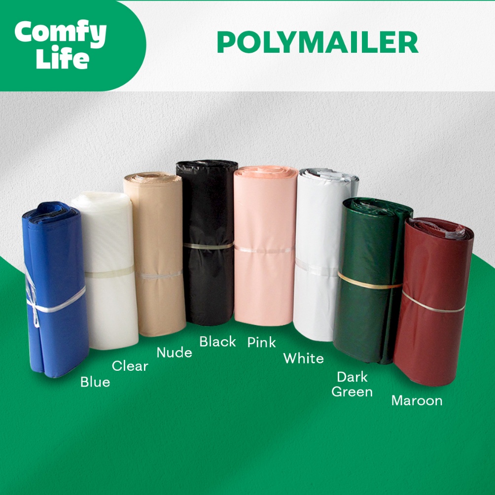 

Kekinian.. 35 x 45cm Polymailer Polybag Kantong Amplop Plastik Packing (Isi 100) 54