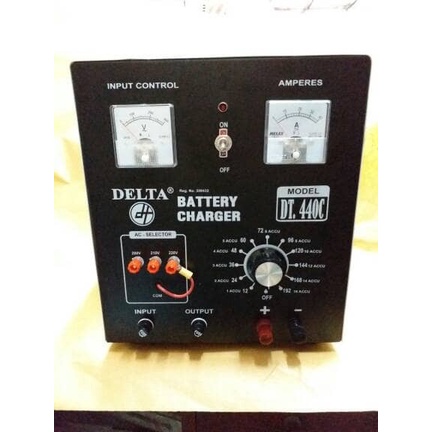 Ready batery charger cas aki Delta 40a Dt 440C ( cas byk aki)