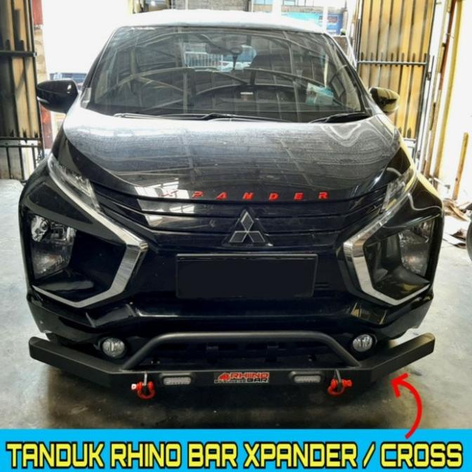 (:(:(:(] Bumper Bemper Tanduk Rhino Towing bar DRL LED Xpander Xpander Cross