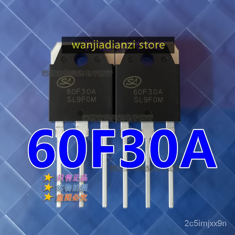 ✅&Original 60F30A Fast recovery diode 60U30P SL60F30A SFR60F30APN 60F30 Transistors, diodes,