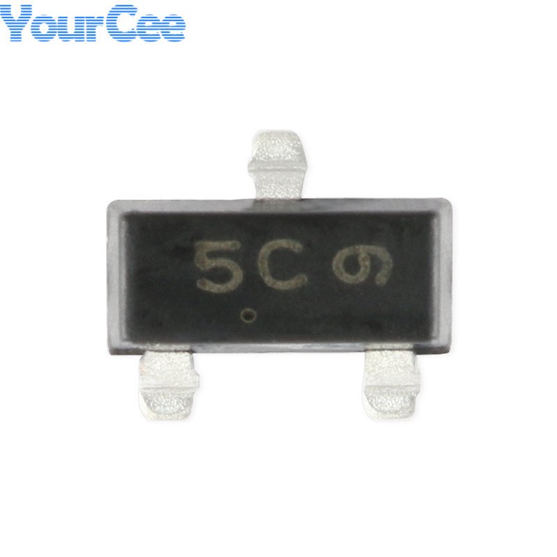 ✅&10pcs BAT54 BAT54CLT1G 5C SOT-23 30V/200mA 1 Pair Common Cathode Chip Schottky Diode Original