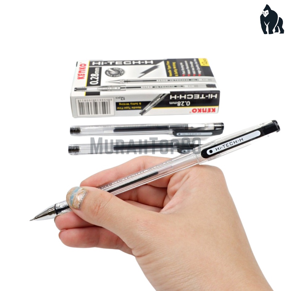 

BRANDS FESTIVAL Pulpen Kenko Hi Tech 0.28 mm / Ballpoint Pen Tinta Gel Hi-Tech-H 0.28mm [PER LUSIN] gas !!