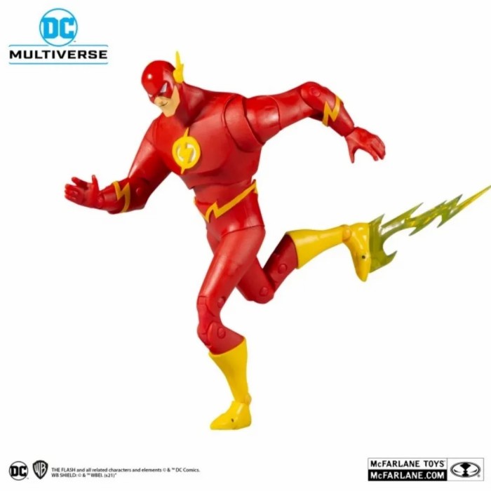 MUST HAVE DC MULTIVERSE MCFARLANE JUSTICE LEAGUE THE FLASH SUPERMAN ANIMATED SER TERBARU