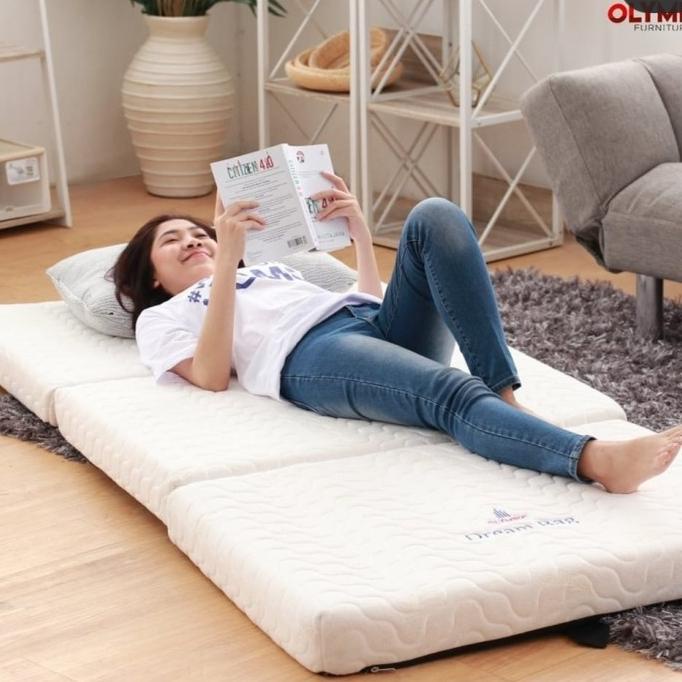 G-R-A-B Kasur Busa Lipat Olympic Dream Bag Syarkheillastore