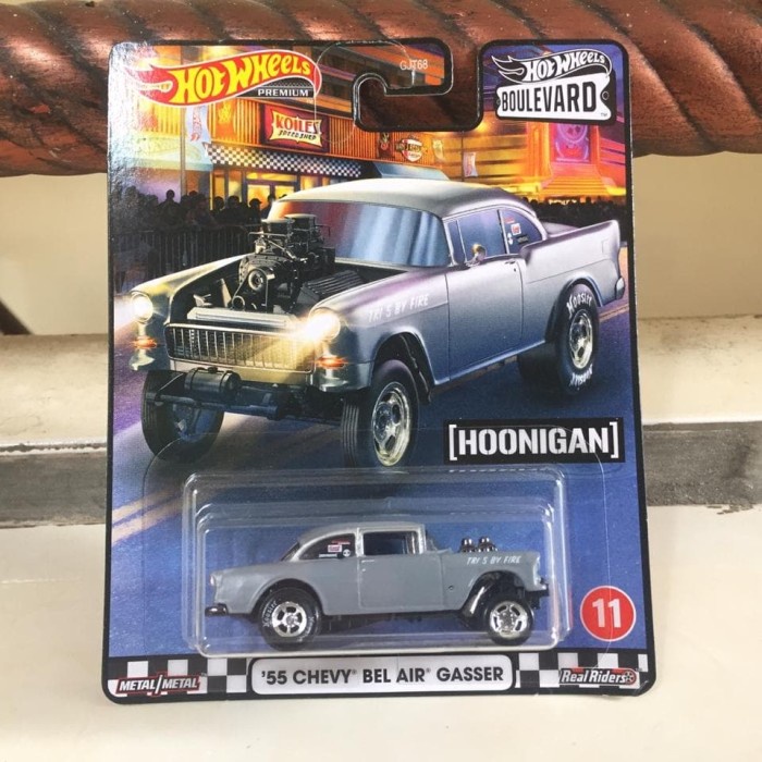 MUST HAVE HOTWHEELS- CHEVY BEL AIR GASSER HOONIGAN (BOULEVARD)- MURAH #GG TERLARIS