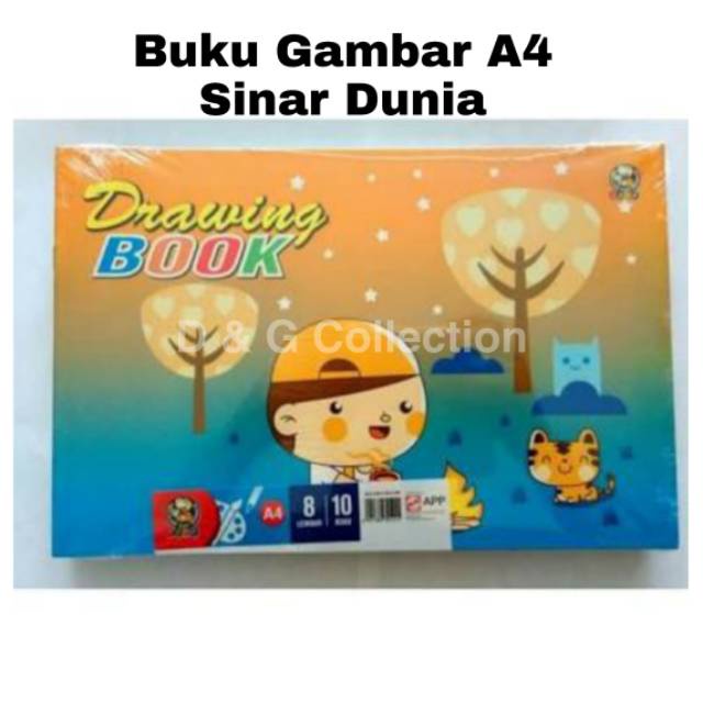 

J24 BUKU GAMBAR A4 DODO/ BUKU GAMBAR SIDU A4 / BUKU GAMBAR A4 POLOS ISI 10 BUKU XAT