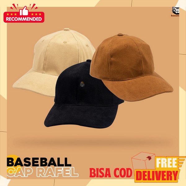 Topu Pria Wanita Distro Murah Casual Baseball Cap Keren Kekinian Toppi Fashion Korea Toopi Cewek Cow