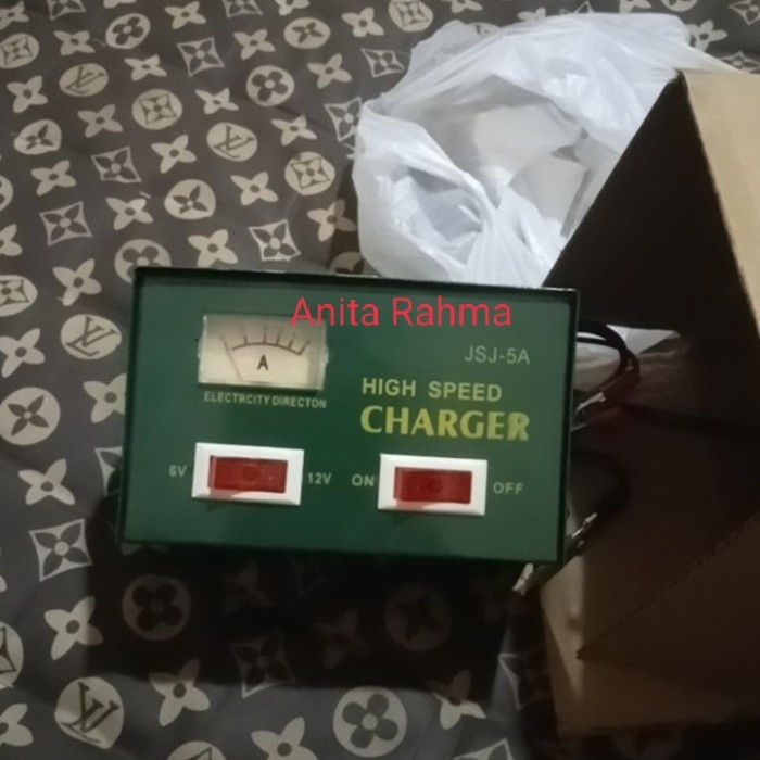 FREE ONGKIR CAS AKI OTOMATIS CHARGER AKI MOTOR MOBIL 6V 12V 5A 5 AMPER 5 AMPERE FREE ONGKIR