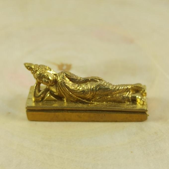 ~~~~~] PATUNG BUDDHA PARINIBBANA KUNINGAN MINI