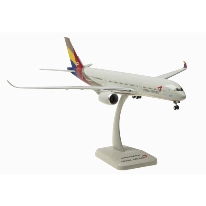 Diecast Pesawat Asiana Airlines A350-900 Hogan Wings(Plastik) 1:200