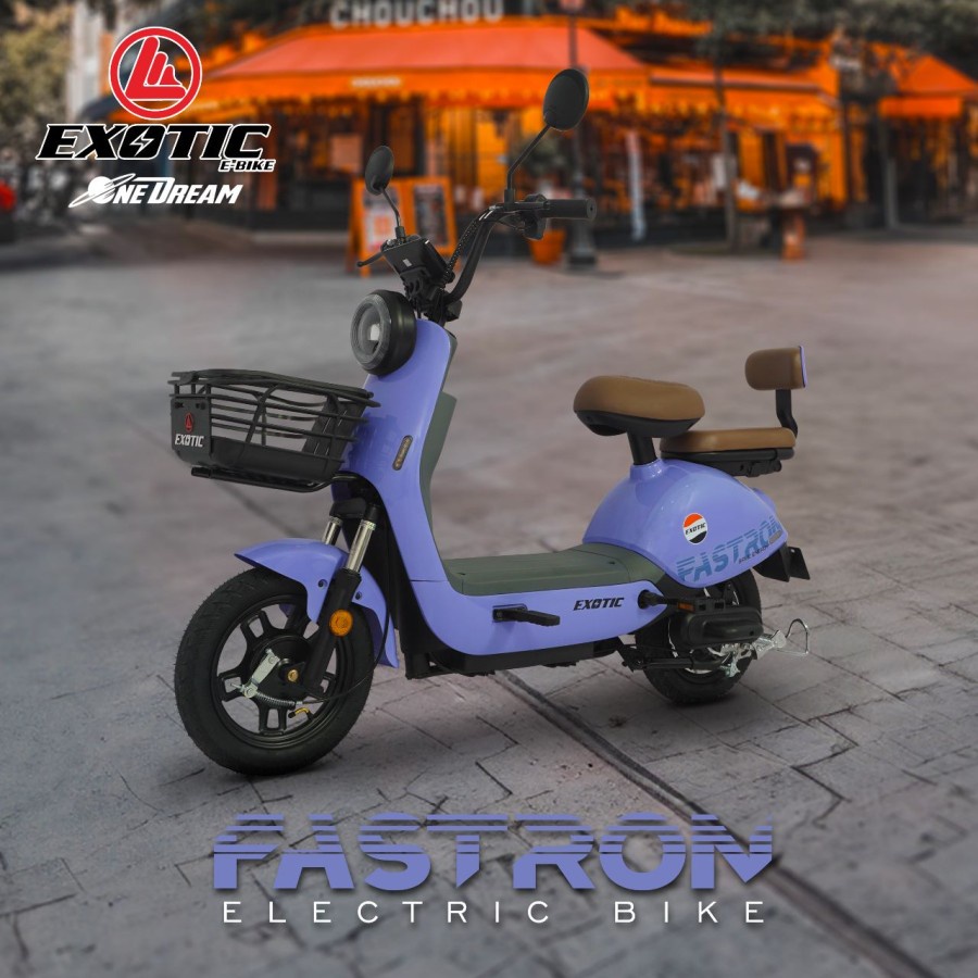 SEPEDA LISTRIK EXOTIC FASTRON by PACIFIC