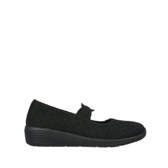 Skechers Arya Womens Slip On Shoes - Black