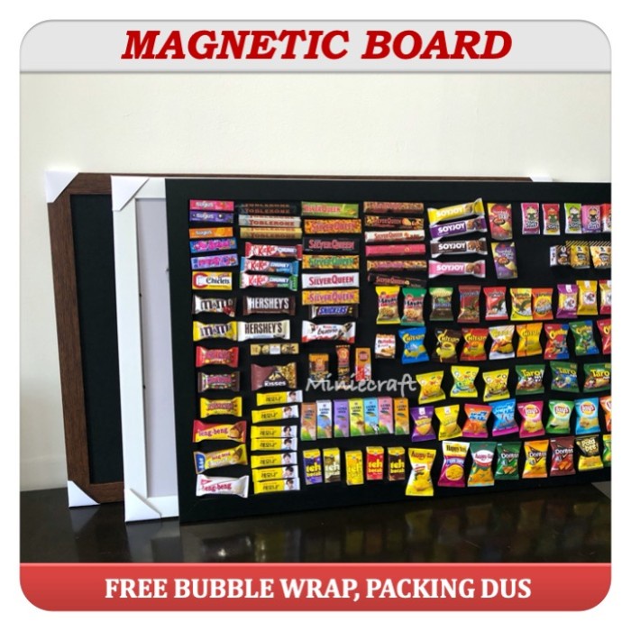 

Best Seller Frame Magnetic Board - Papan Display Tempel Magnet - Pigura Magnet