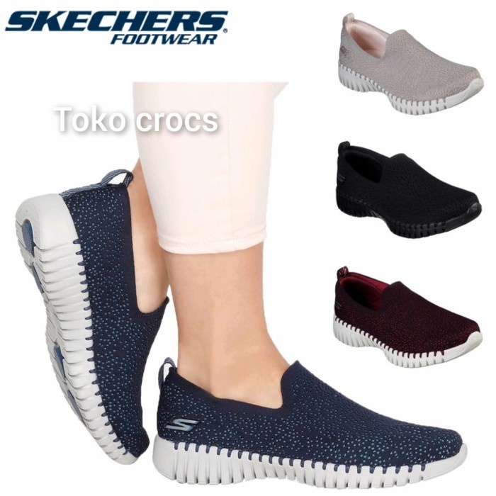 Sepatu Wanita Skechers Go Walk Smart Glory