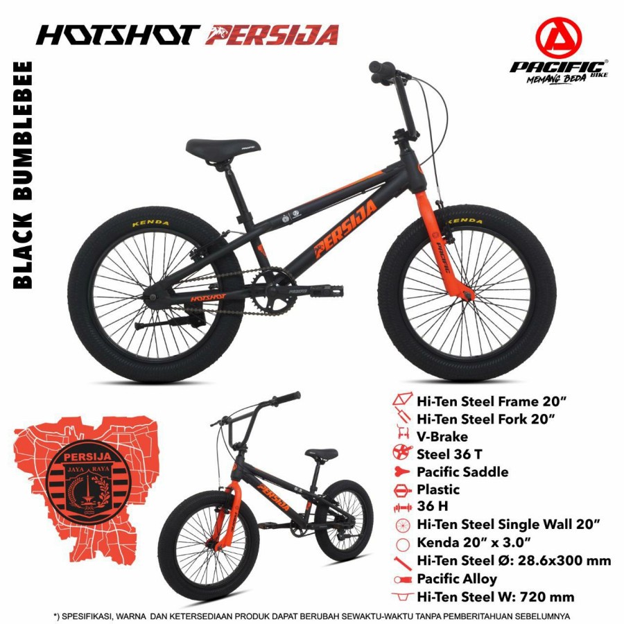 sepeda BMX 20 PACIFIC HOTSHOT PERSIJA