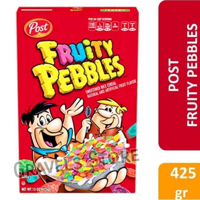 Post Fruity Pebbles / Cereal Rasa Buah - Sereal Import Sarapan Sehat Best Seller