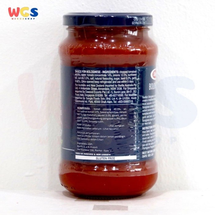 

Barilla Bolognese Sauce - Saus Pasta Tomat 400 gr