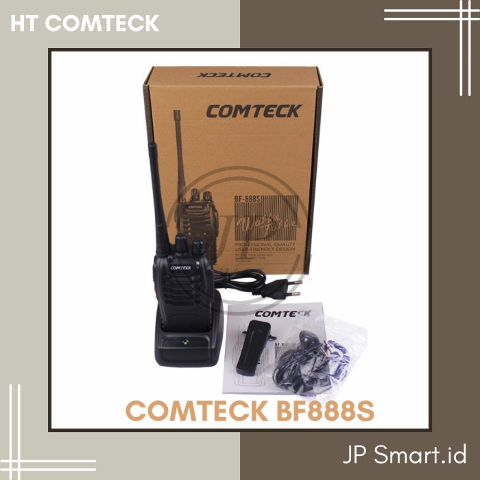 Terlaris - Radio HT Walkie Talkie COMTECK BF888S UHF Bukan BAOFENG/POFUNG BF-888S - COMTECK