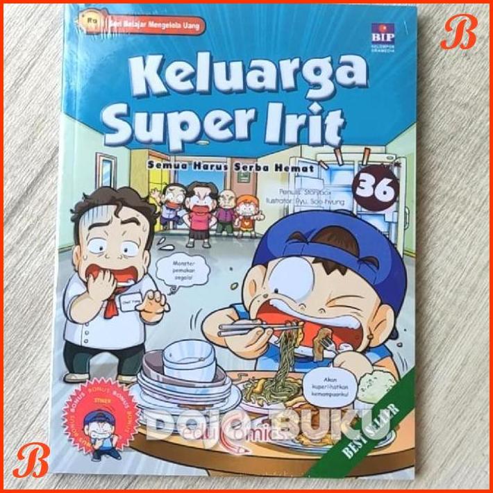 

EDUCOMICS : KELUARGA SUPER IRIT 36: SEMUA HARUS SERBA HEMAT STORYBOX | DJB