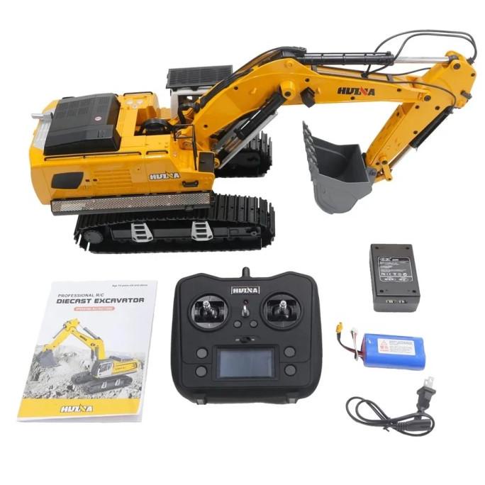 Huina 1599 Excavator Full Metal 1/14 Scale Remote Control