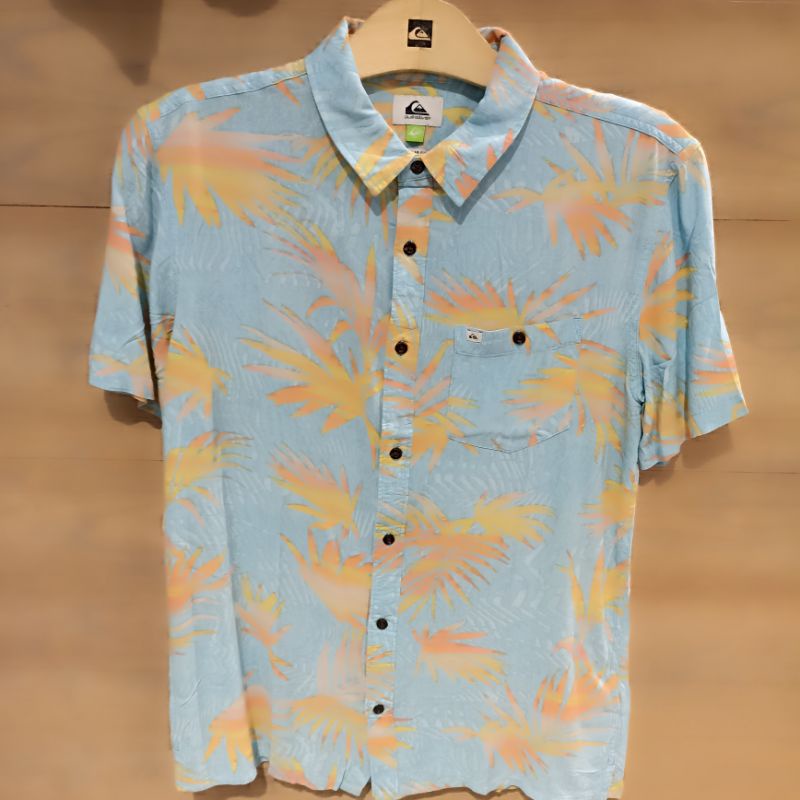 BAJU KEMEJA PRIA QUIKSILVER ORIGINAL RIPPED UP SS