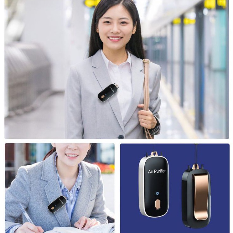 •Jof Kalung Air Purifier Clip K7 / Necklace & Clip Air Purifier 2 in 1 w Murah ☠.