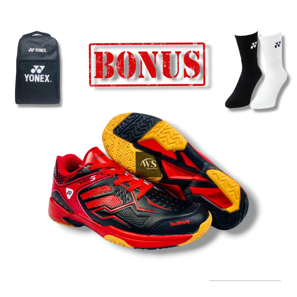SEPATU BULUTANGKIS YONEX AKAYU 5 WANITA / SEPATU YONEX AKAYU 5 WANITA TERLARIS / SEPATU YONEX AKAYU