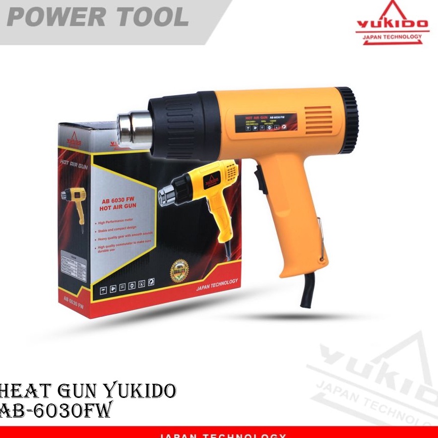 BOOMING. YUKIDO Alat Pemanas / Hot Gun / Hot Air Gun / Heat Gun Hijau / Pemanas Skotlet / Heat Gun P