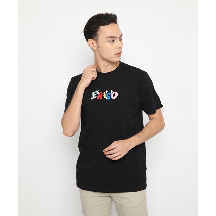 TERMURAH. Erigo T-Shirt Vintage Gang Black Unisex