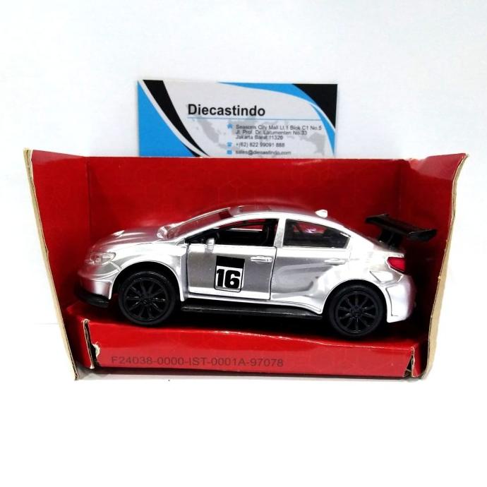 Jada 1:32 - Subaru WRX STI -widebody- Silver Error Box