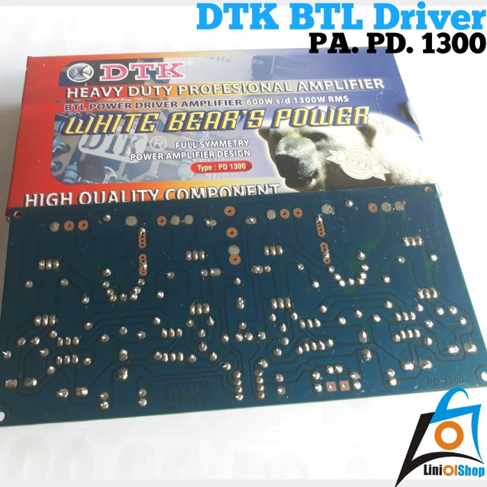 nice DTK Driver PA. PD. 1300 BTL