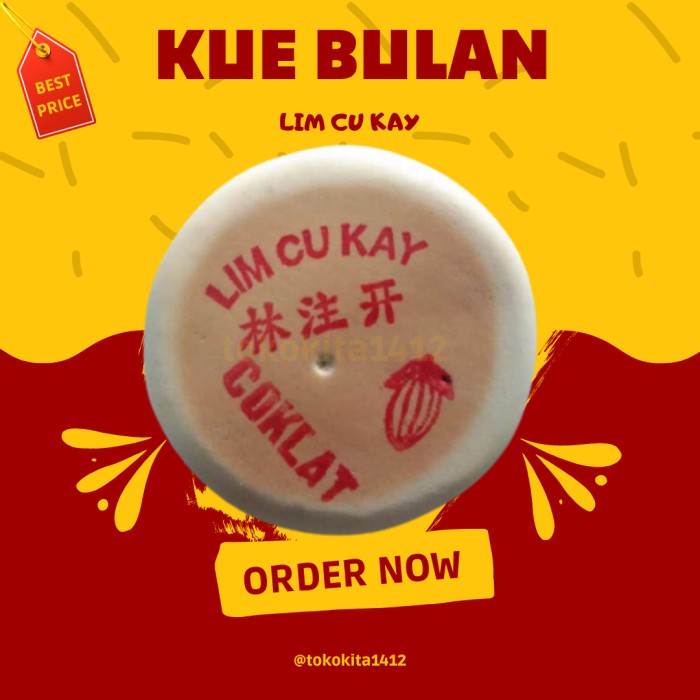 

Terbaru Kue Bulan Mooncake Lim Cu Kai (Tong Jiu Pia) Halal