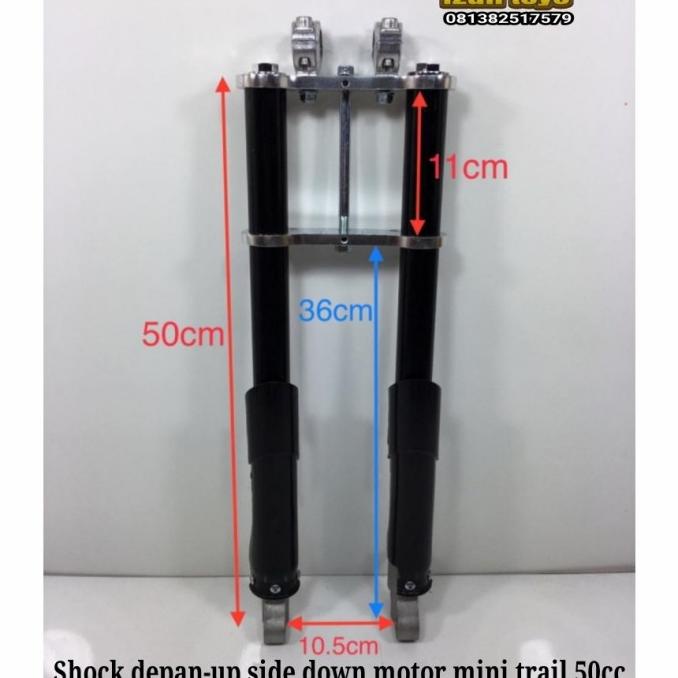 Shock Depan Motor Mini Trail-Shock Upside Down Mini Trail 50Cc Original