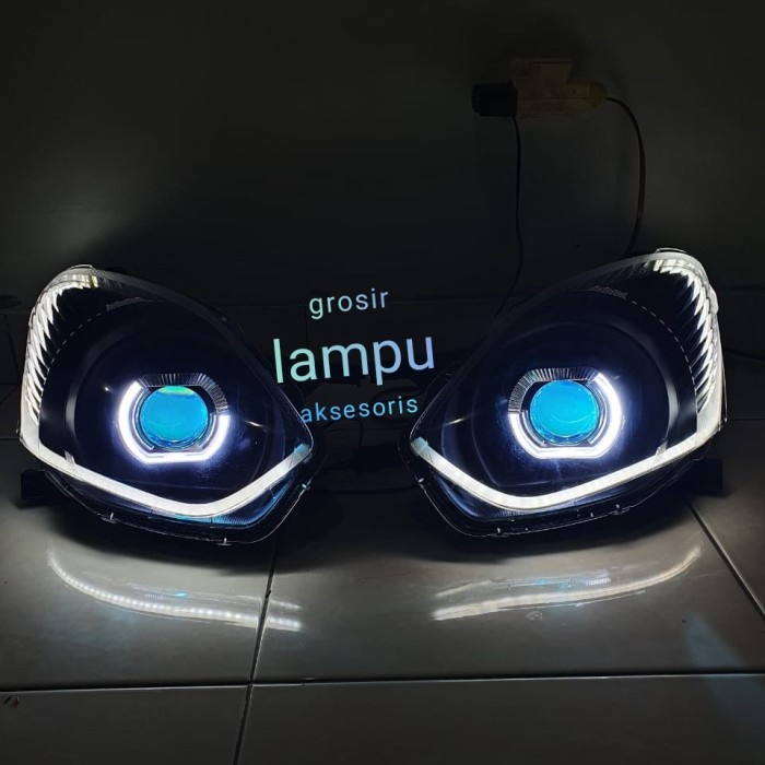 Custom Headlamp Ayla Model Bmw /Custom Headlamp Ayla Agya Projie Biled Kode Br10