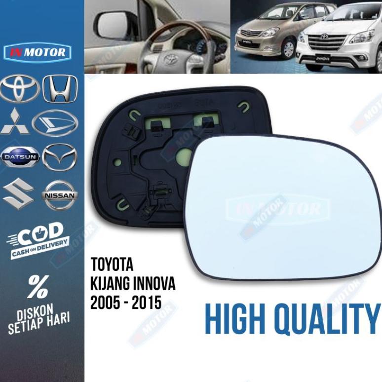 kaca spion Innova / hilux  2005 2006 2007 2008 2009 2010 2011 2012 2013 kaca sepion Inova spion Toyo