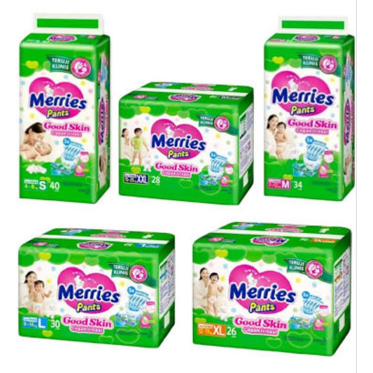 merries pampers