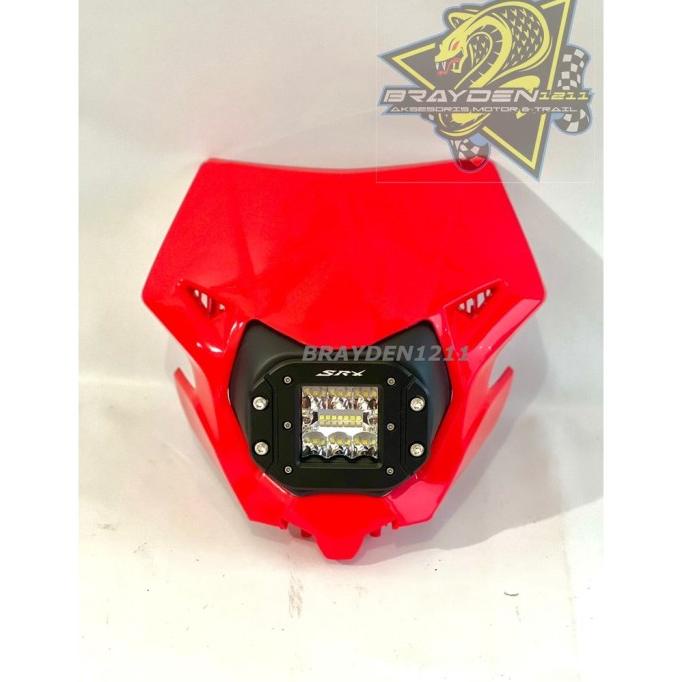 Lampu led crf 150 / batok lampu crf150 / kedok lampu crf 150