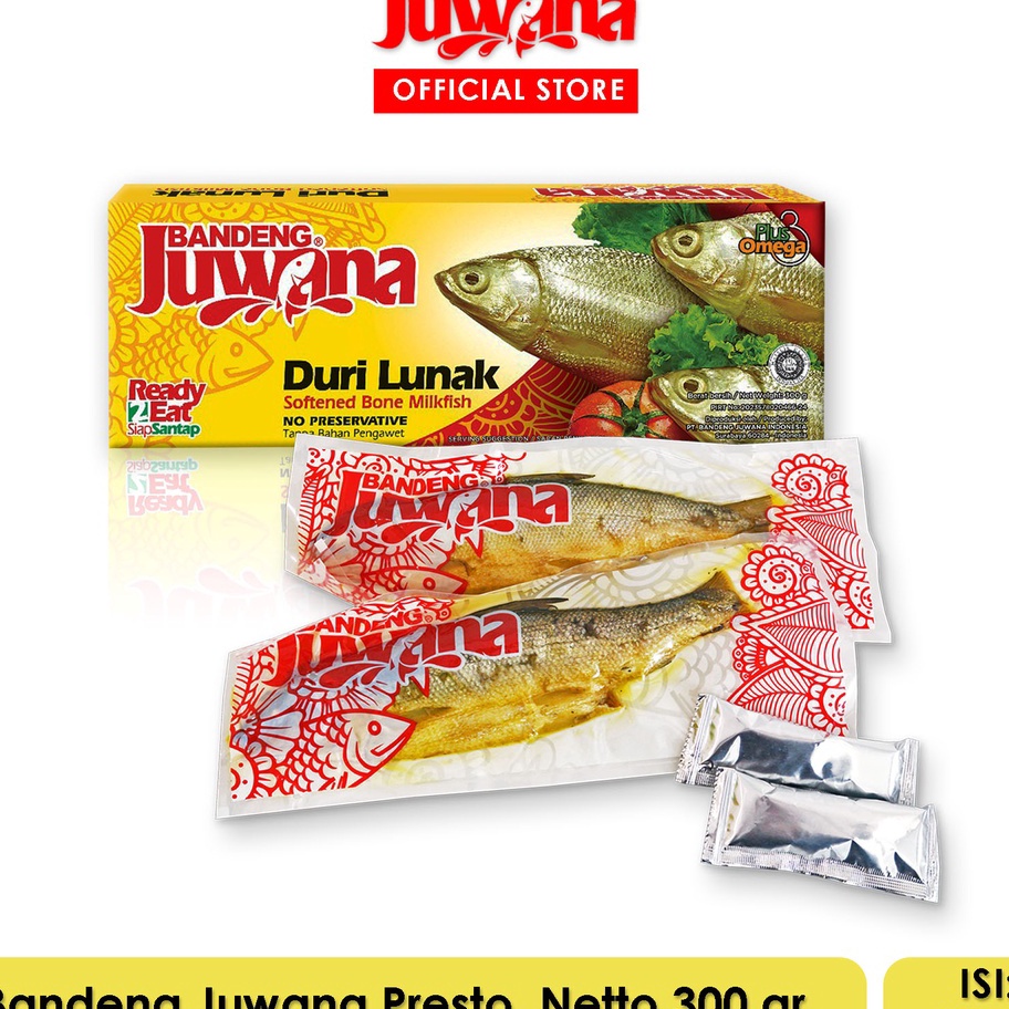 

♔ CD 1717 Bandeng Juwana - Bandeng Presto Dus (Isi 2 Ekor) TERMURAH ♤