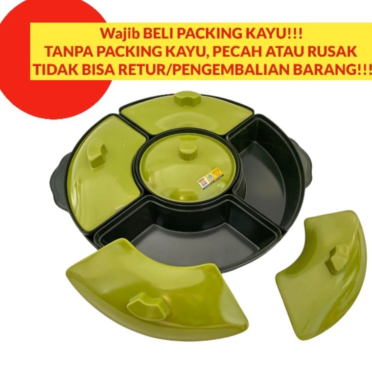 NEW STOCK. Party Set PS-0101 UK.SEDANG BUKAN JUMBO Partyset Golden Dragon Prasmanan Melamin