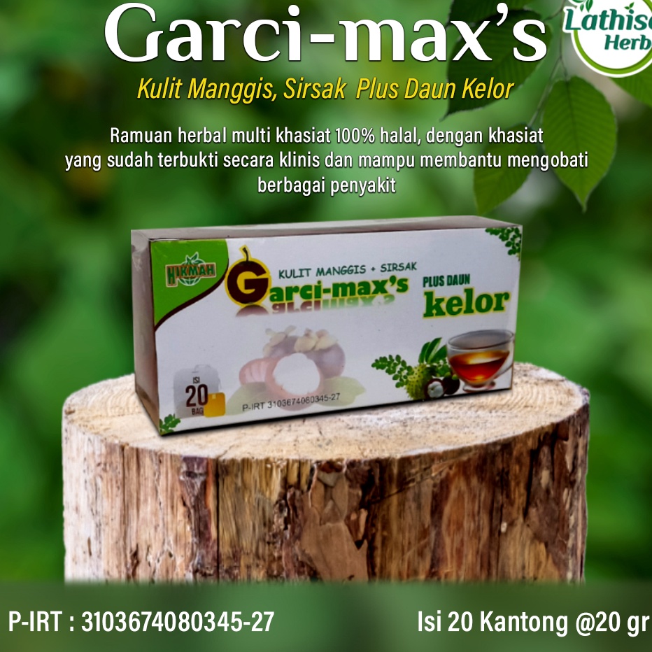 

♠ XIV 1755 Teh celup garcimax"s sirsak manggis plus daun kelor 【Penjualan Terbaik】✅COD ハ