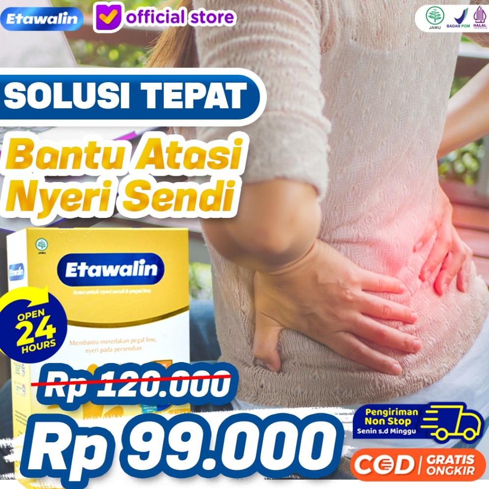 

AWAS ADA Original Etawalin - Membantu meredakan pegal linu dan nyeri persendian